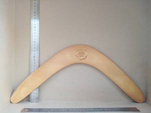 Genuine Hand Made Returning Wooden Boomarang - Made in Australia