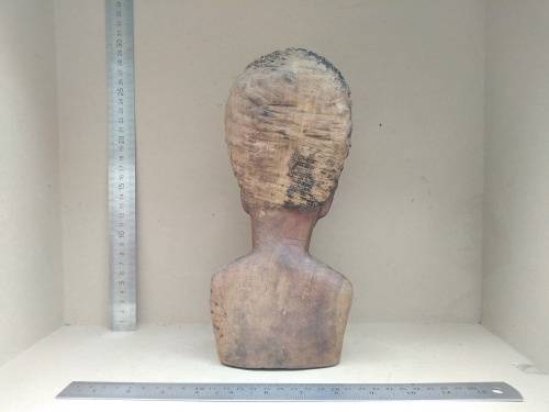 Africana! Hand Carved Wooden Bust - Shona Male