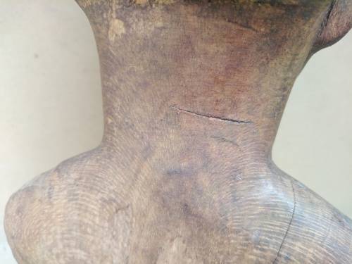 Africana! Hand Carved Wooden Bust - Shona Male