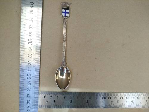 Vintage! Collector (demitasse) Spoon - Silver Alloy ? - France -  Marseille