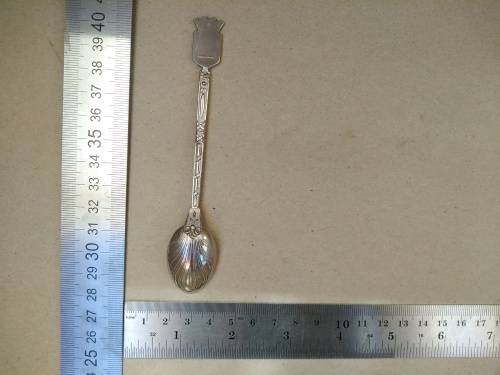 Vintage! Collector (demitasse) Spoon - Silver Alloy ? - France -  Marseille