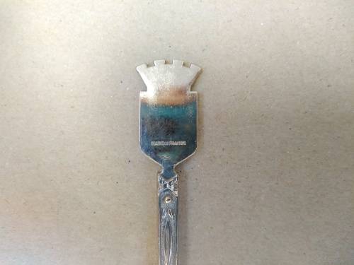 Vintage! Collector (demitasse) Spoon - Silver Alloy ? - France -  Marseille