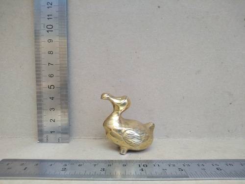 Vintage! Solid Brass Dodo Bird - Mid-Century Modern Decor