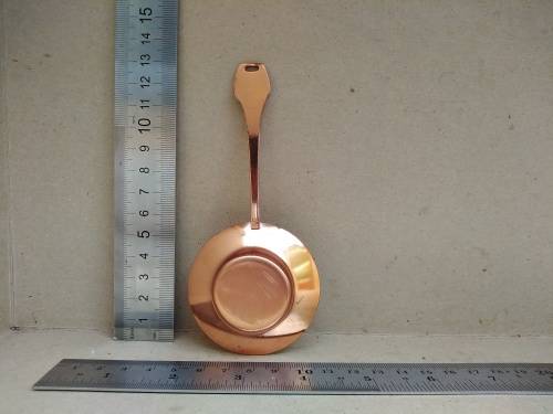 Vintage! Oshakati, Owambo, Namibia - Souvenir Spoon Shaped - Gold Plated - Thermometer