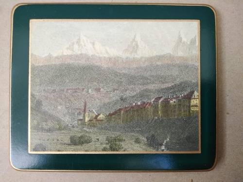 Vintage!  - Lady Clare Coasters, Pallas Tapestry, Set Of 6, Made In England