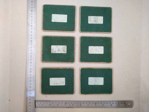 Vintage!  - Lady Clare Coasters, Pallas Tapestry, Set Of 6, Made In England