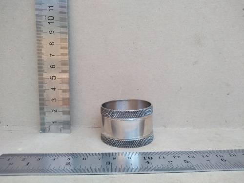 Vintage! - Silver Plated Copper - Beautifully Machined - Napkin Ring