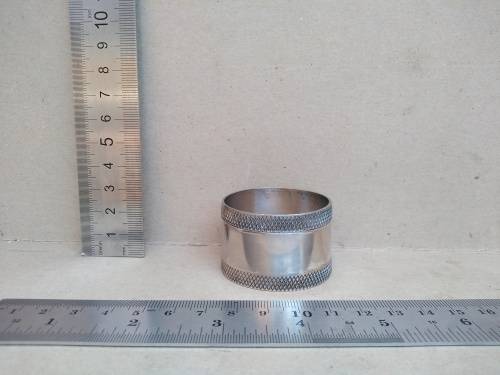 Vintage! - Silver Plated Copper - Beautifully Machined - Napkin Ring