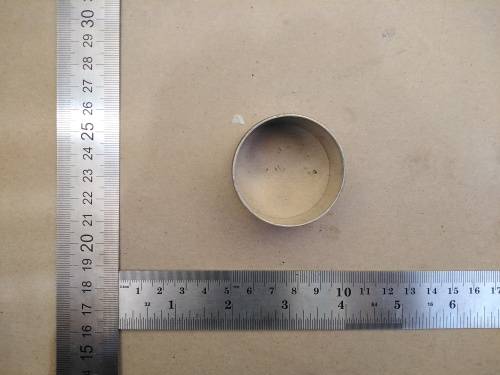 Vintage! - Silver Plated Copper - Beautifully Machined - Napkin Ring