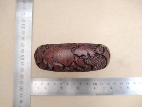 Africana! - Hand Made - Decoupage Ostrich Egg - Big Five (Signed) - With Wooden Stand