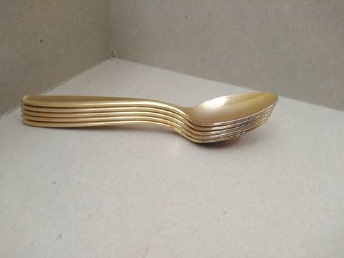 Vintage! Gold Plated - Japan - Set of 5 Teaspoons