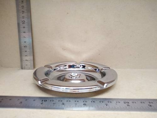 Vintage! Saldhana Souvenir - Round Chrome - Ashtray