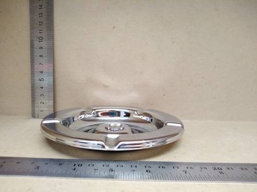 Vintage! Saldhana Souvenir - Round Chrome - Ashtray