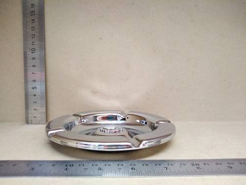 Vintage! Saldhana Souvenir - Round Chrome - Ashtray