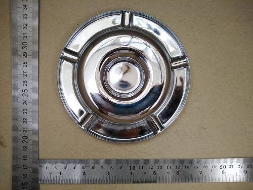 Vintage! Saldhana Souvenir - Round Chrome - Ashtray