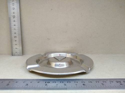 Vintage! ISCOR YSKOR Souvenir - Round Chrome - Ashtray