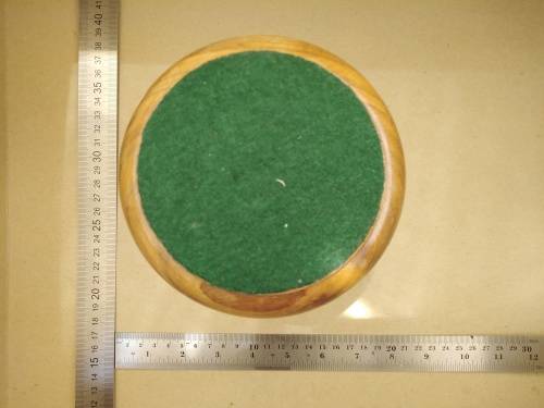 Vintage! Turned Wooden Candle Stick Holder