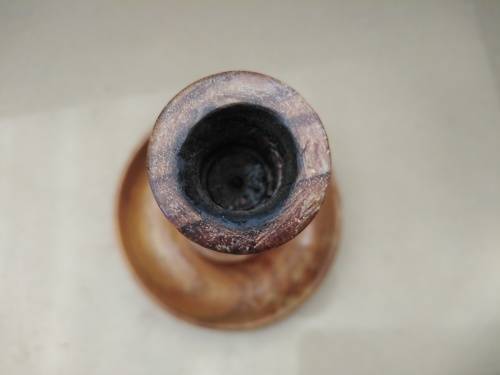 Vintage! Turned Wooden Candle Stick Holder