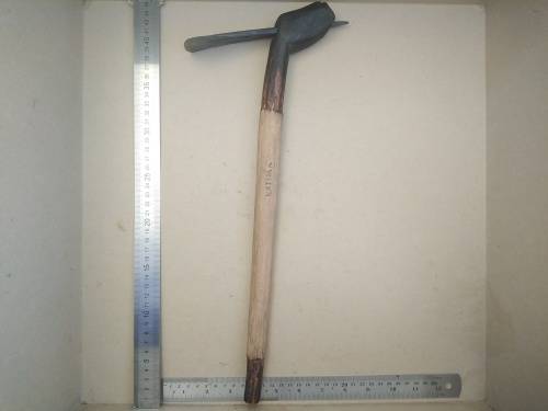 Africana!  Katima - Namibia Tribal Transpierced Axe / Hoe / Hatchet