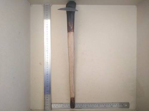 Africana!  Katima - Namibia Tribal Transpierced Axe / Hoe / Hatchet
