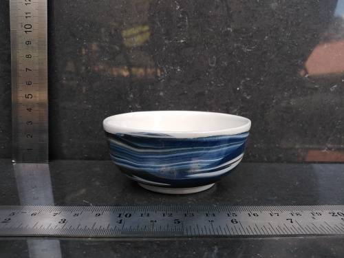 Vintage Hebridean Studio Pottery - Fear On Eich - Isle of Lewis - Marble Effect - Small Bowl