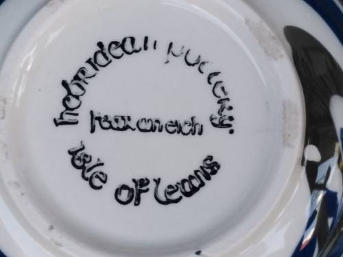 Vintage Hebridean Studio Pottery - Fear On Eich - Isle of Lewis - Marble Effect - Small Bowl