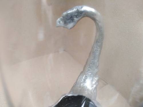 Frankli Wild By Royal Selangor - Wild Rhino Barware - Pair Of Pewter & Glass Cups