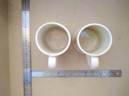 Vintage! Flora Ann - Dale College - Pair Of Beer / Coffee Mugs