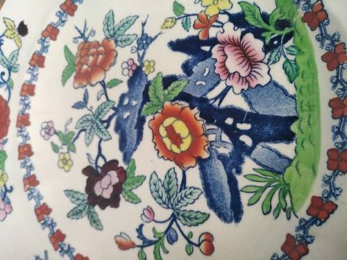 Vintage! England - BOOTHS - The Pompadour - Decorative Plate