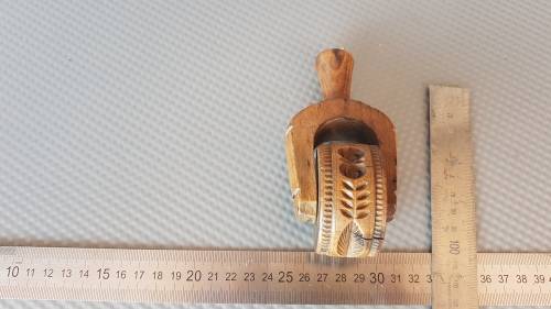 Antique! English - Treen - Butter / Pastry Roller
