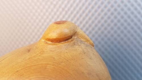 Vintage! Folk Art - Hand Carved - Wooden - Dove Bird