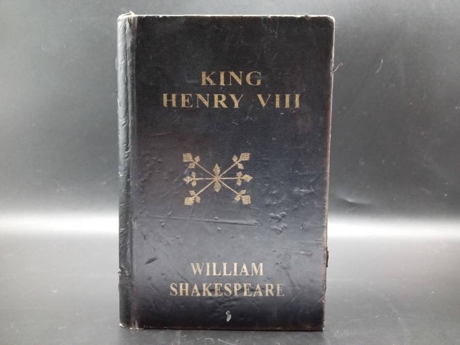 Vintage! Secret Book Hidden Compartment Safe Box William Shakespeare King Henry VIII