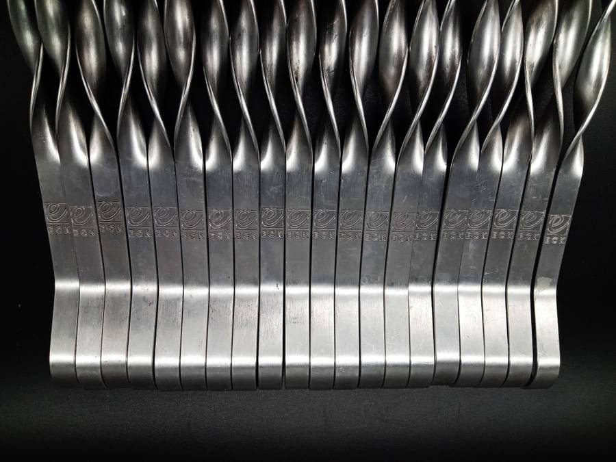 ECK Stainless Steel 50cm Kebab Skewers  for Braai & Grill (Pack of 20)