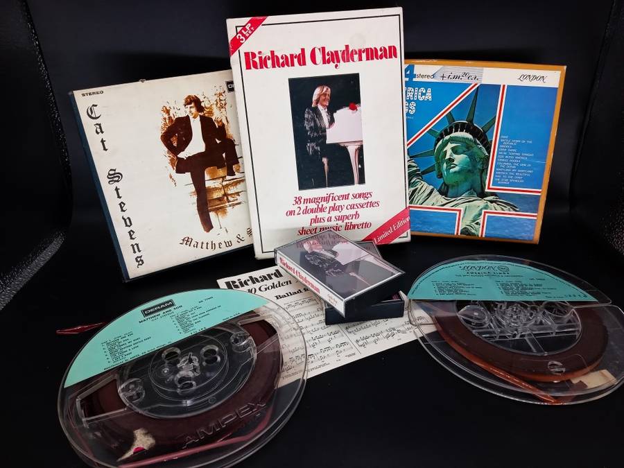 Limited Edition! Richard Clayderman, America Sings Eric Rogers & Cat Stevens, Matthew & Son (R2R)