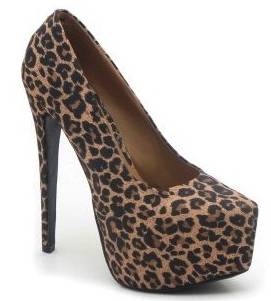 ZOOM Platform Leopard Heels (Size 7 Only)