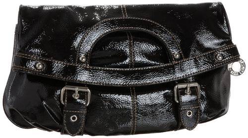 Save 42% - Nine West Patent Fold-Over Handbag