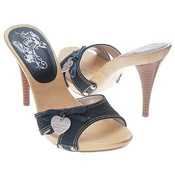 Guess Denim Wooden Sandals (SA Size 7)