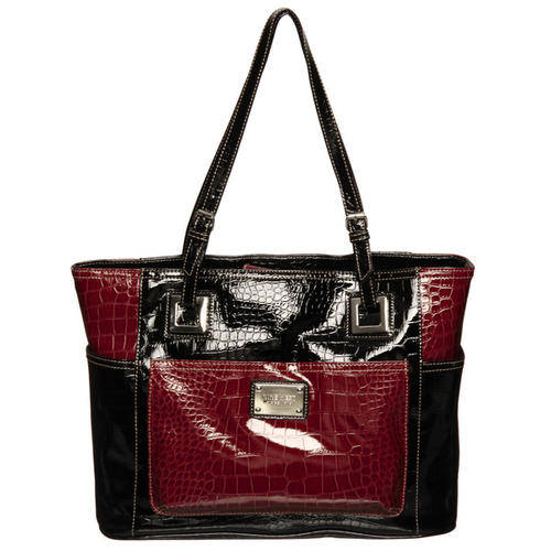 Nine West Croco Colour Block Tote