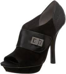 Nine West Genuine Leather Peep Toe Platforms (SA Size 6)