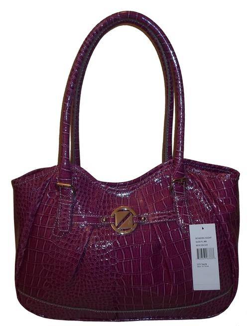 Nine & Co By Nine West Patent Satchel (City Tales, Pink)