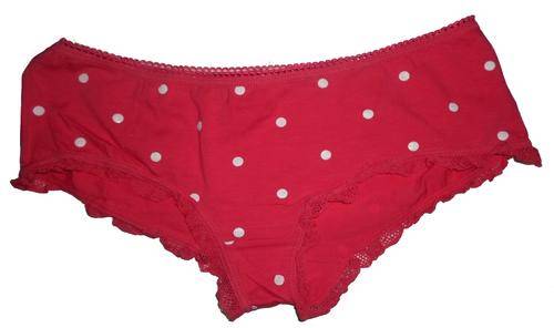 Polka Dot Cotton Boyshort