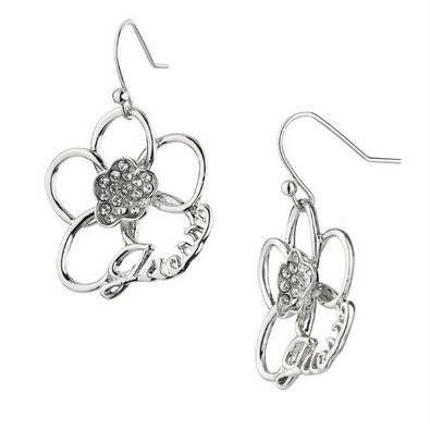 Guess Jewellery: Wire Flower Earrings
