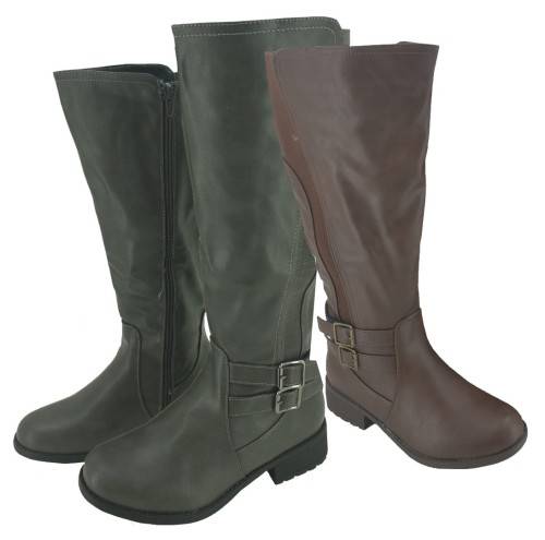View Bigger Image of "Ladies' Tall Rider Style Boots | 2 Colours