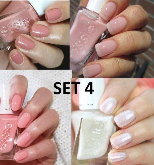 Essie Gel Couture Nail Polish 4 Piece Set (4 Units per set) - Nudes & Neutrals