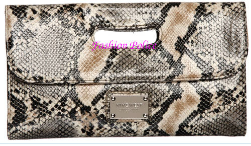 Authentic Nine West  Clutch *~Python Embossed~*