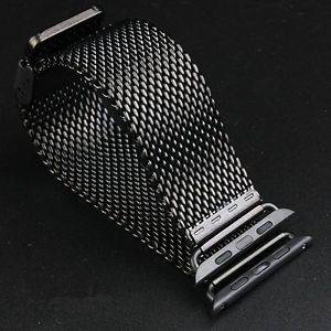 Apple Watch 42mm Milanese Loop Band Black