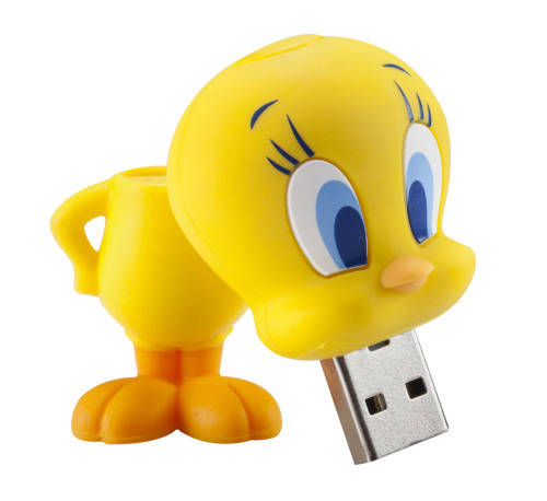 EMTEC Looney Tunes 8 GB USB MP3 Player, Tweety Bird