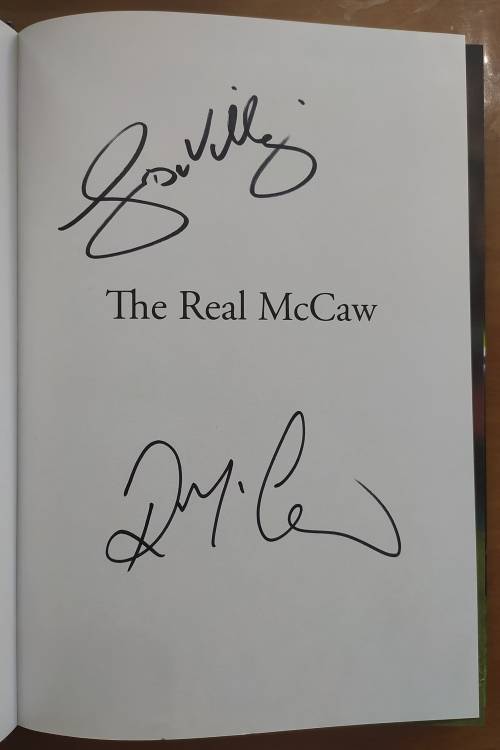 The Real McCaw by Richie McCaw (signed)