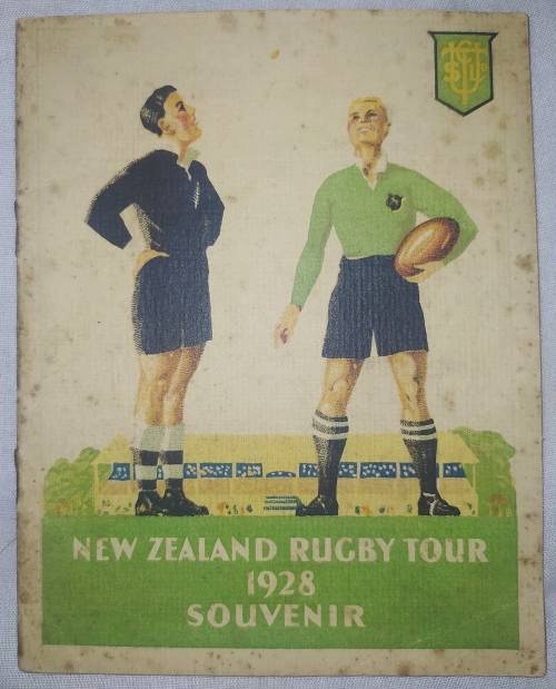 New Zealand Rugby Tour 1928 Souvenir booklet