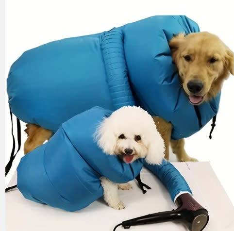 dog dryer grooming bag after dog bath